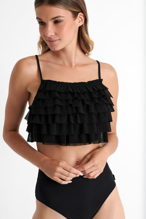 Shan Mia Bikini top with corseted back