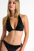Shan Mia Mesh triangle bikini top