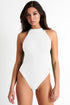 Shan Intemporel High neck one-piece