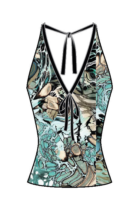 Shan Classique Halter tankini top