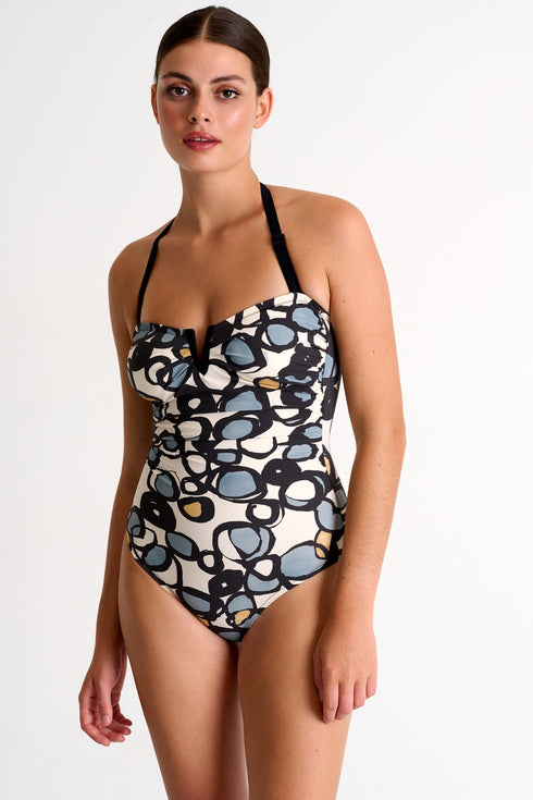 Shan Classique Classic bandeau one-piece