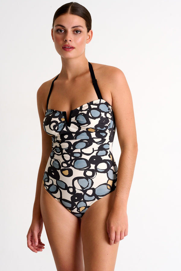 Shan Classique Classic bandeau one-piece