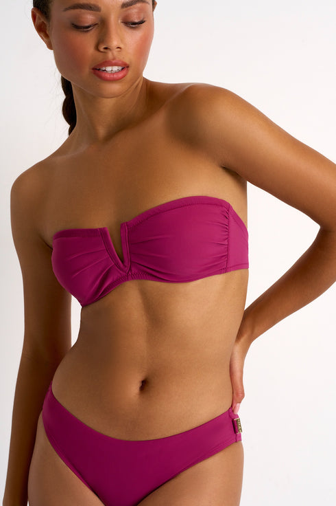 Shan Classique Bandeau bikini top