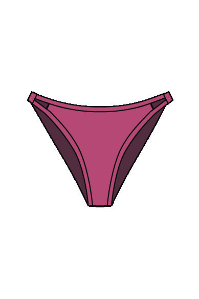 Shan Classique High cut bikini bottom