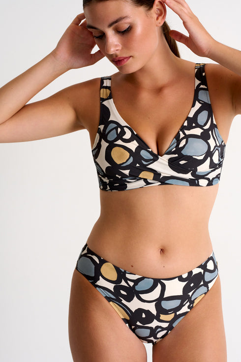 Shan Classique Mid-high waist bikini bottom