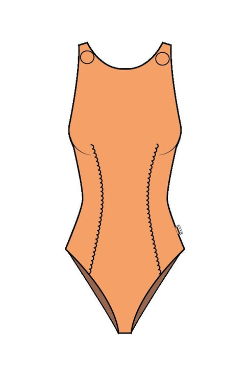 Shan Jessie High-neck one-piece