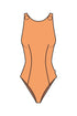 Shan Jessie High-neck one-piece