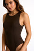 Shan Jessie High-neck one-piece