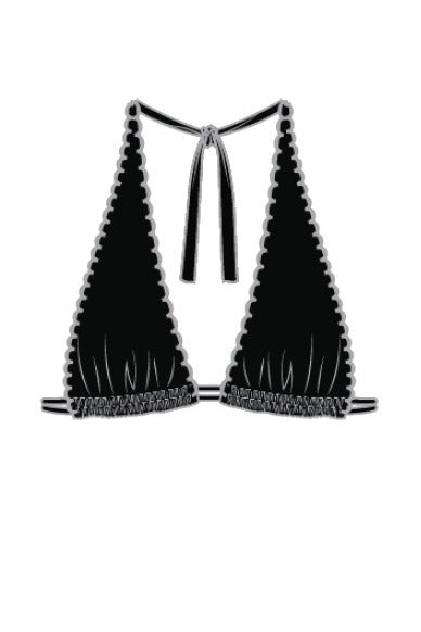 Shan Jessie Triangle bikini top