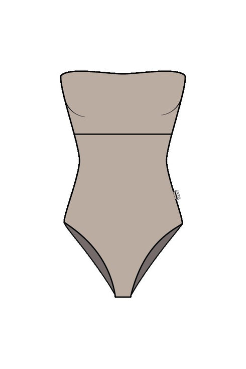 Shan Intemporel Bandeau one-piece