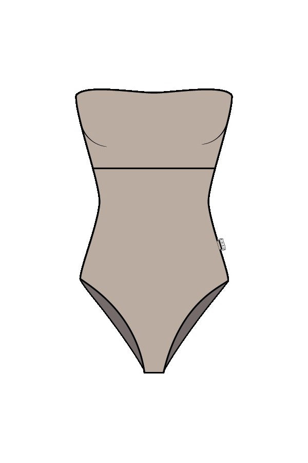 Shan Intemporel Bandeau one-piece