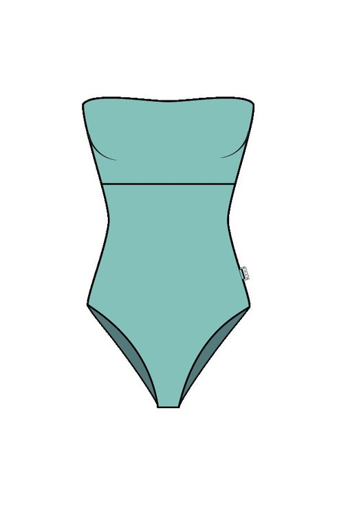 Shan Intemporel Bandeau one-piece