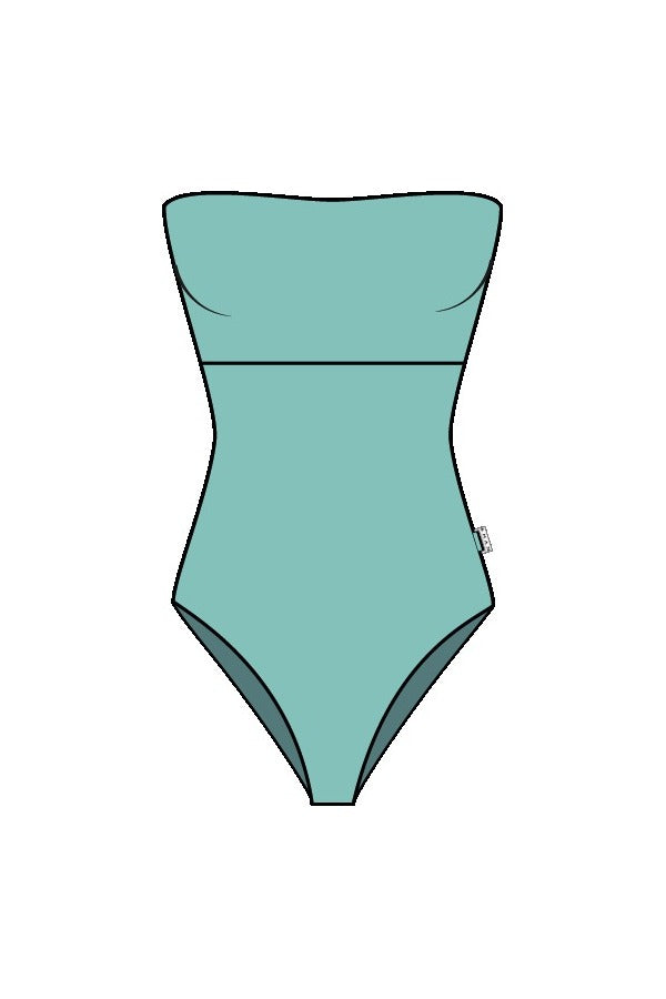 Shan Intemporel Bandeau one-piece