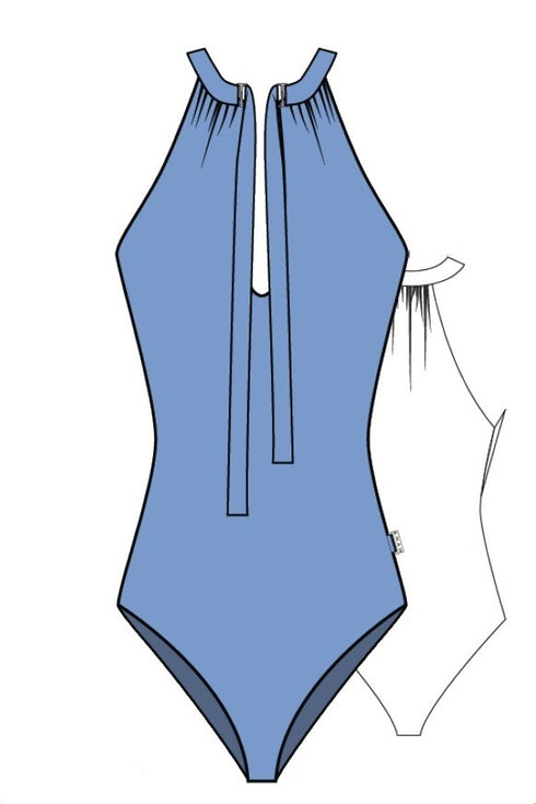 Shan Intemporel High neck one-piece