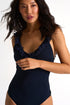 One-Piece With Fringes - 42450-06-550 4 / 550 Navy / 75% POLYAMIDE, 25% ELASTANE