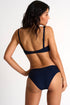 Scallop Detail Bikini Bottoms - 42457-34-550 4 / 550 Navy & Caviar / 75% POLYAMIDE, 25% ELASTANE