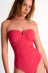 Bandeau One-Piece - 42460-08-320 4 / 320 Rasberry / 75% POLYAMIDE, 25% ELASTANE