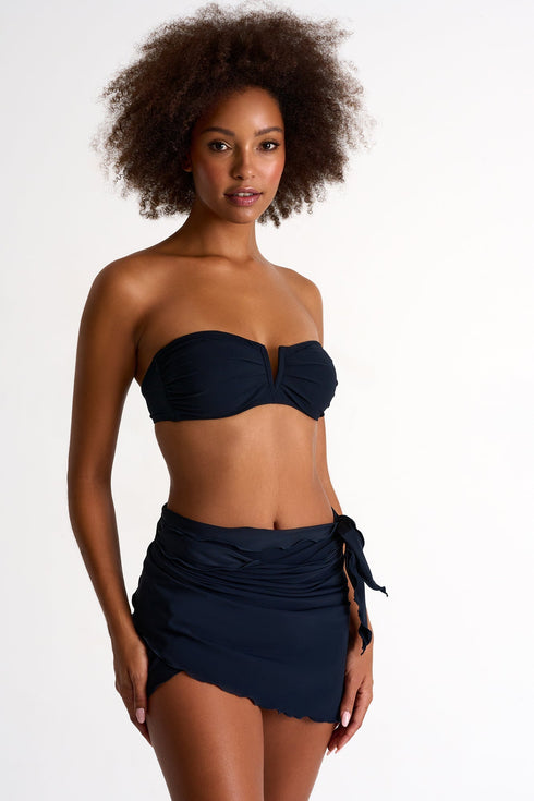 Wrap Swim Skirt - 42460-44-550 O/S / 550 Navy / 75% POLYAMIDE, 25% ELASTANE