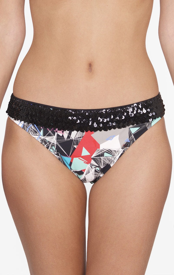 Shan Shan Bright Like A Diamon medium rise bikini bottom