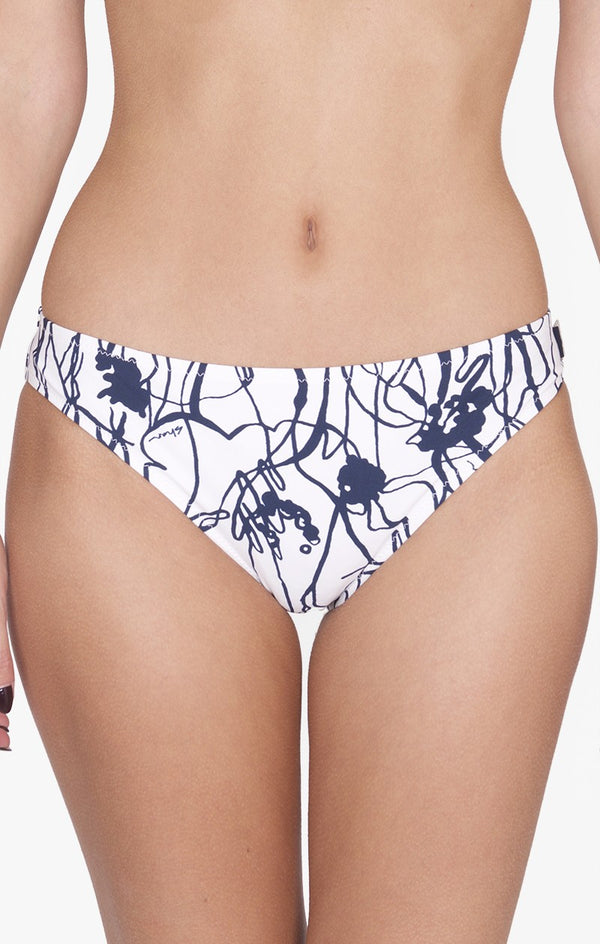 Shan Blue Valentine medium rise bikini bottom