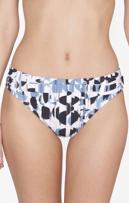 Shan Blue Martini full coverage bikini bottom