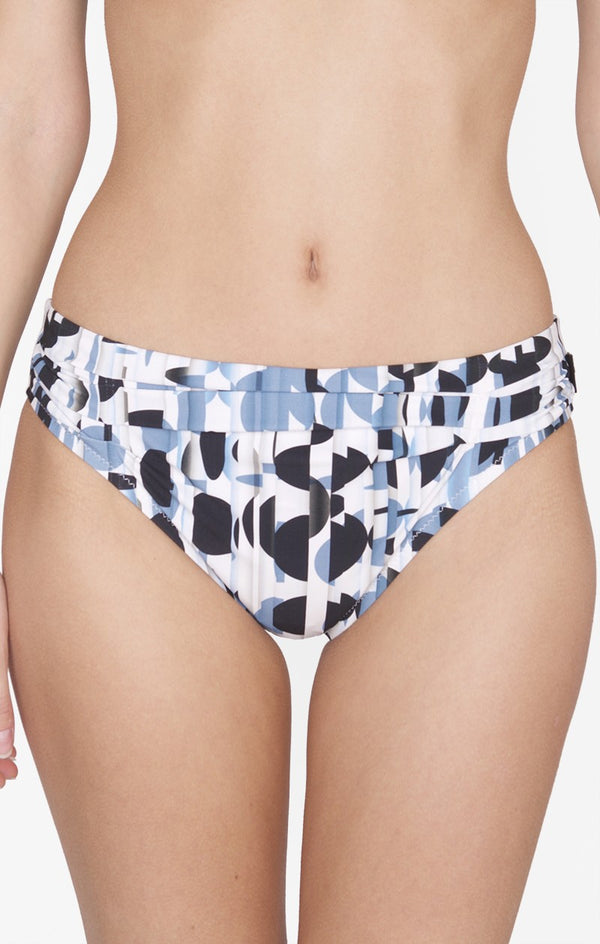 Shan Blue Martini full coverage bikini bottom