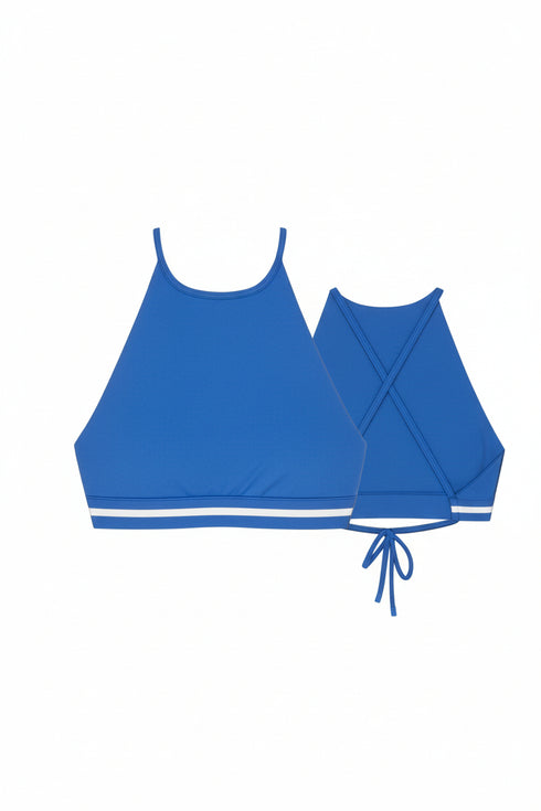 Shan Blue Africa Top