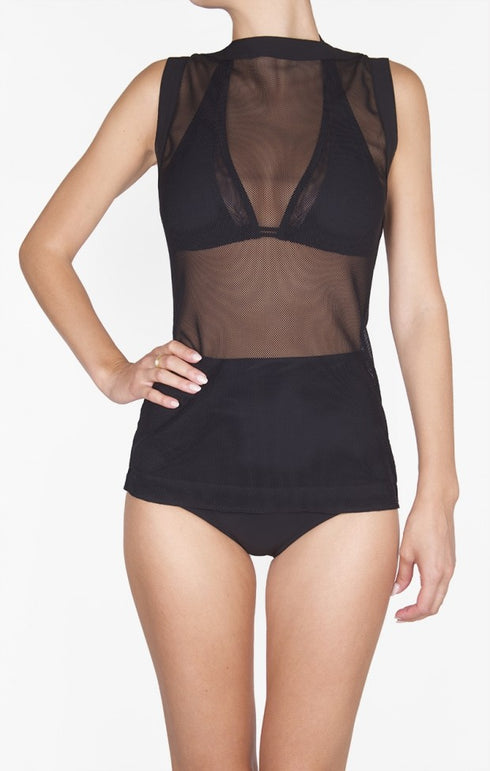 Shan Do You Think Im Sexy Sleevless mesh top