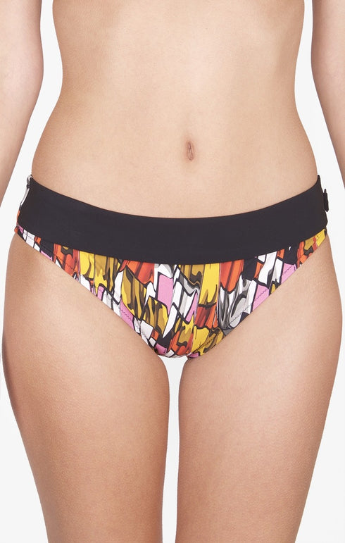 Shan Picasso medium rise bikini bottom