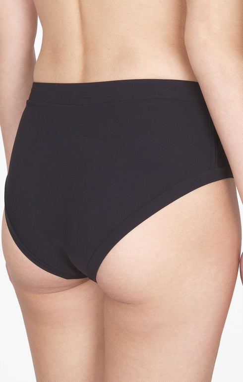 Shan Picasso Full coverage high waist bikini bottom