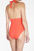 Shan Les Essentiels Classic plunging V neck one piece