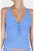 Shan Les Essentiels Side gathering tankini top