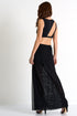Shan Les Essentiels Mesh maxi skirt