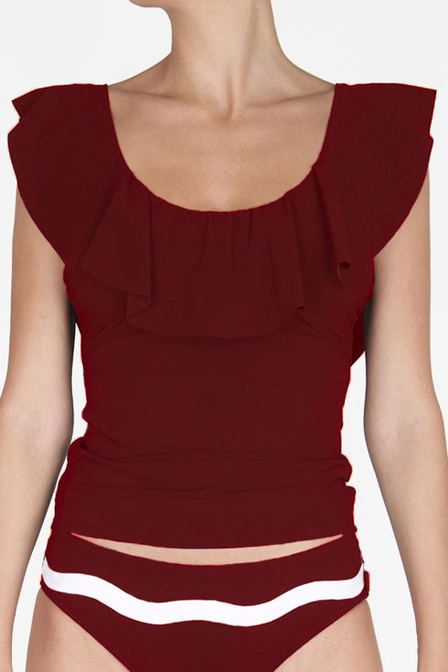 Shan Lolita U neck tankini top