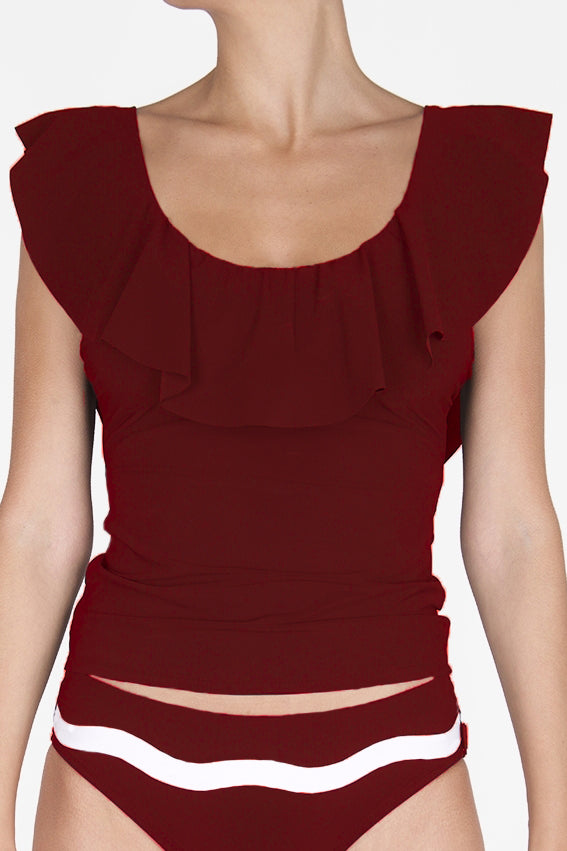 Shan Lolita U neck tankini top