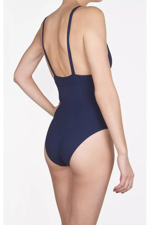 Shan Intemporel PLUNGING V NECK ONE PIECE