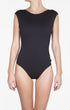 Shan Intemporel Boat neckline open back one piece