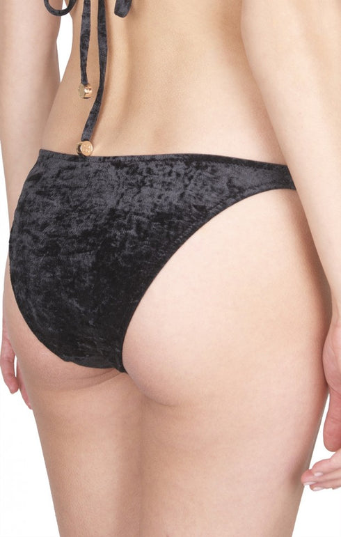 Shan Velour Low rise hipster bikini bottom