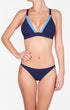 Shan Tricolore Low rise hipster bikini bottom