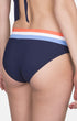 Shan Tricolore full coverage bikini bottom