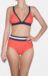 Shan Tricolore High waist bikini bottom