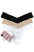 Hanky Panky 3 Pack Low Rise Thongs