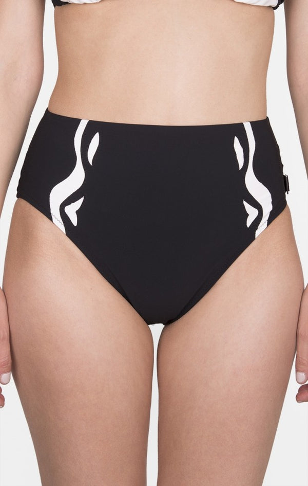 Shan Farwest Full coverage high waist bikini bottom