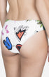 Shan Pop Art full coverage bikini bottom