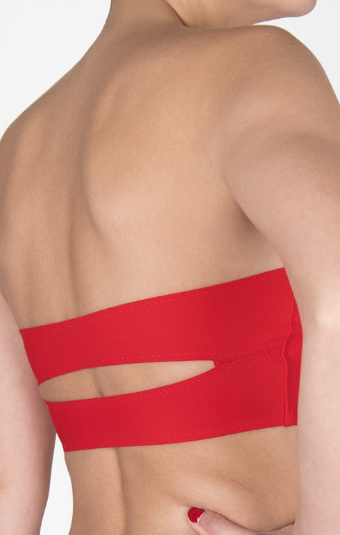 Shan Techno-graph Bandeau Bikini top