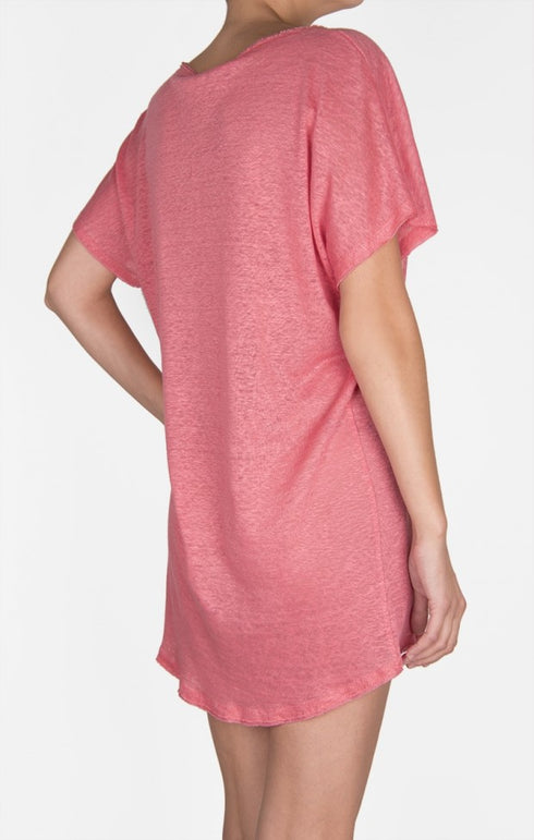 Shan Katy Short linen tunic