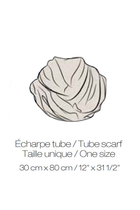 Shan Katy Tube scarf one size linen