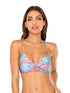 Luli Fama La Mezquita Peek A Boo Underwire Top