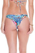 Luli Fama Inked Babe Wavey Ruched Back Brazilian Tie Side Bottom