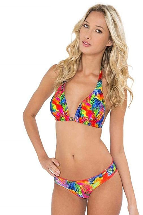 Luli Fama Mundo De Colores Full Ruched Back Bottom